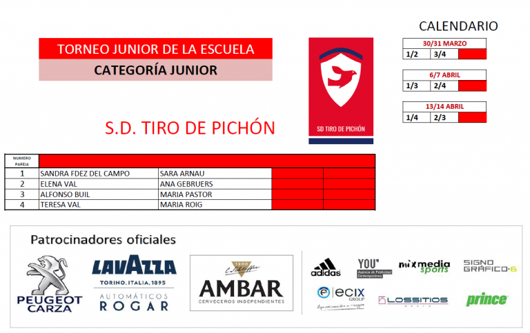 calendario junior